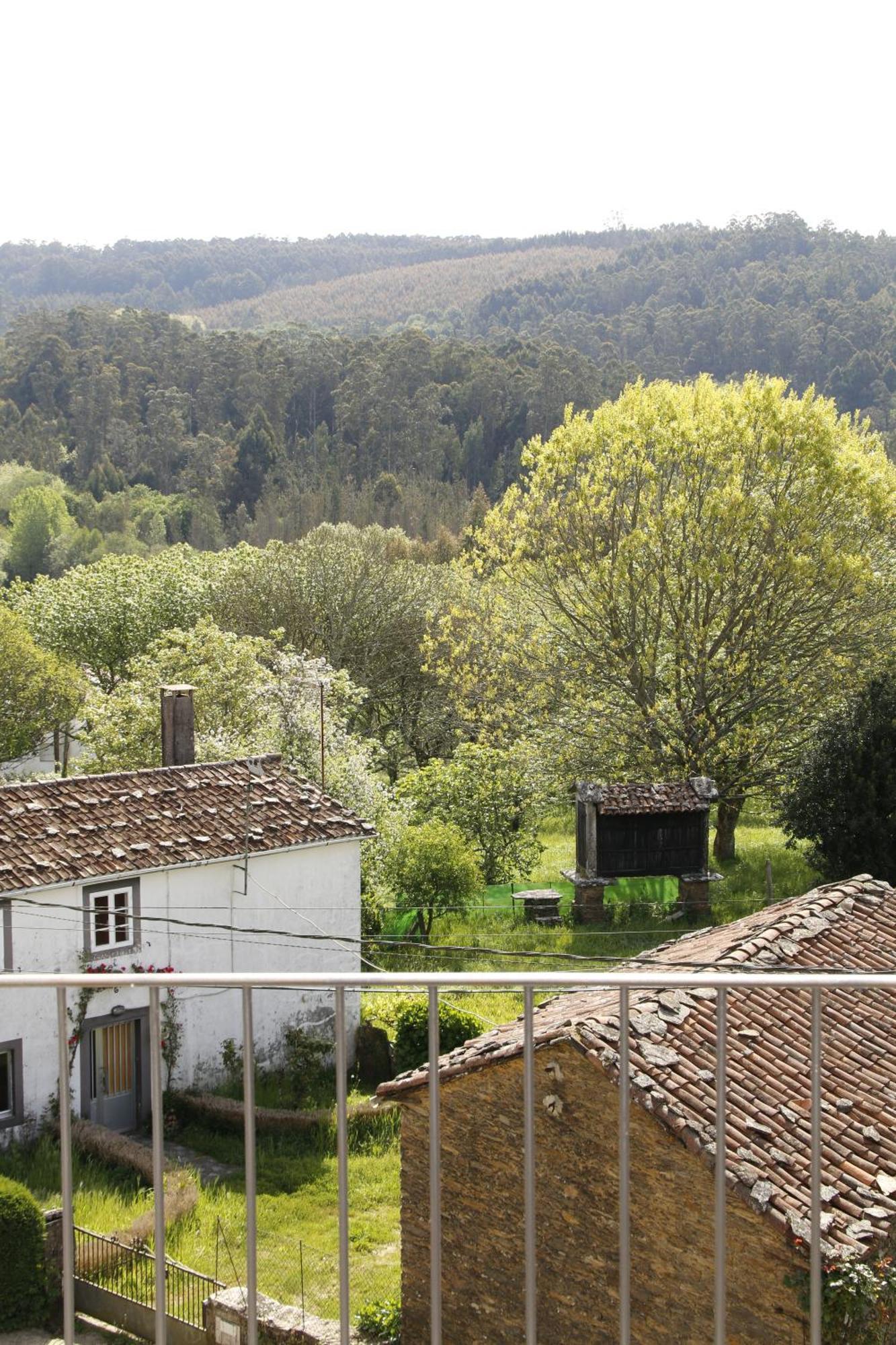 Pension A Solaina O Pedrouzo Buitenkant foto